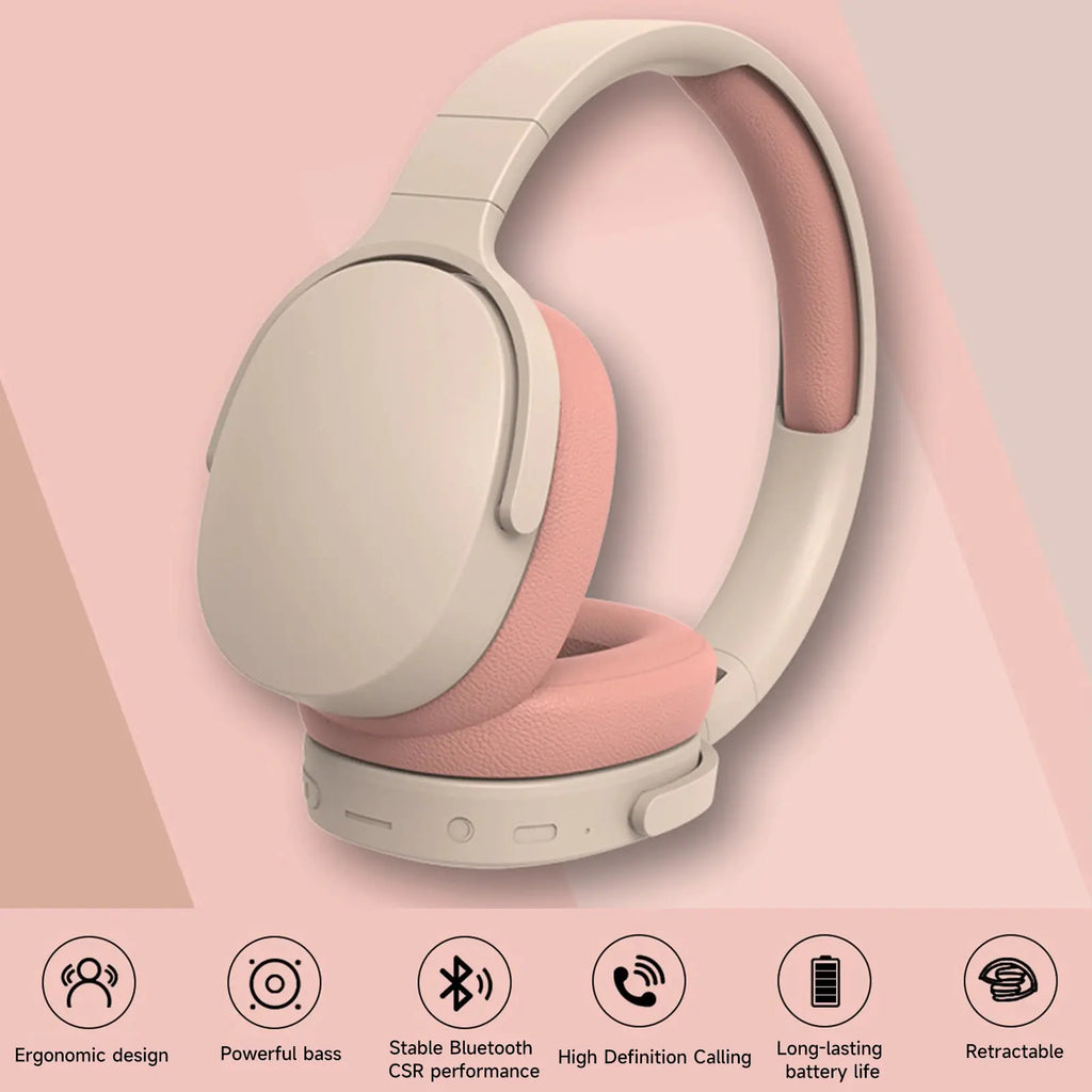 Foldable Wireless Bluetooth 5.1 Headphones